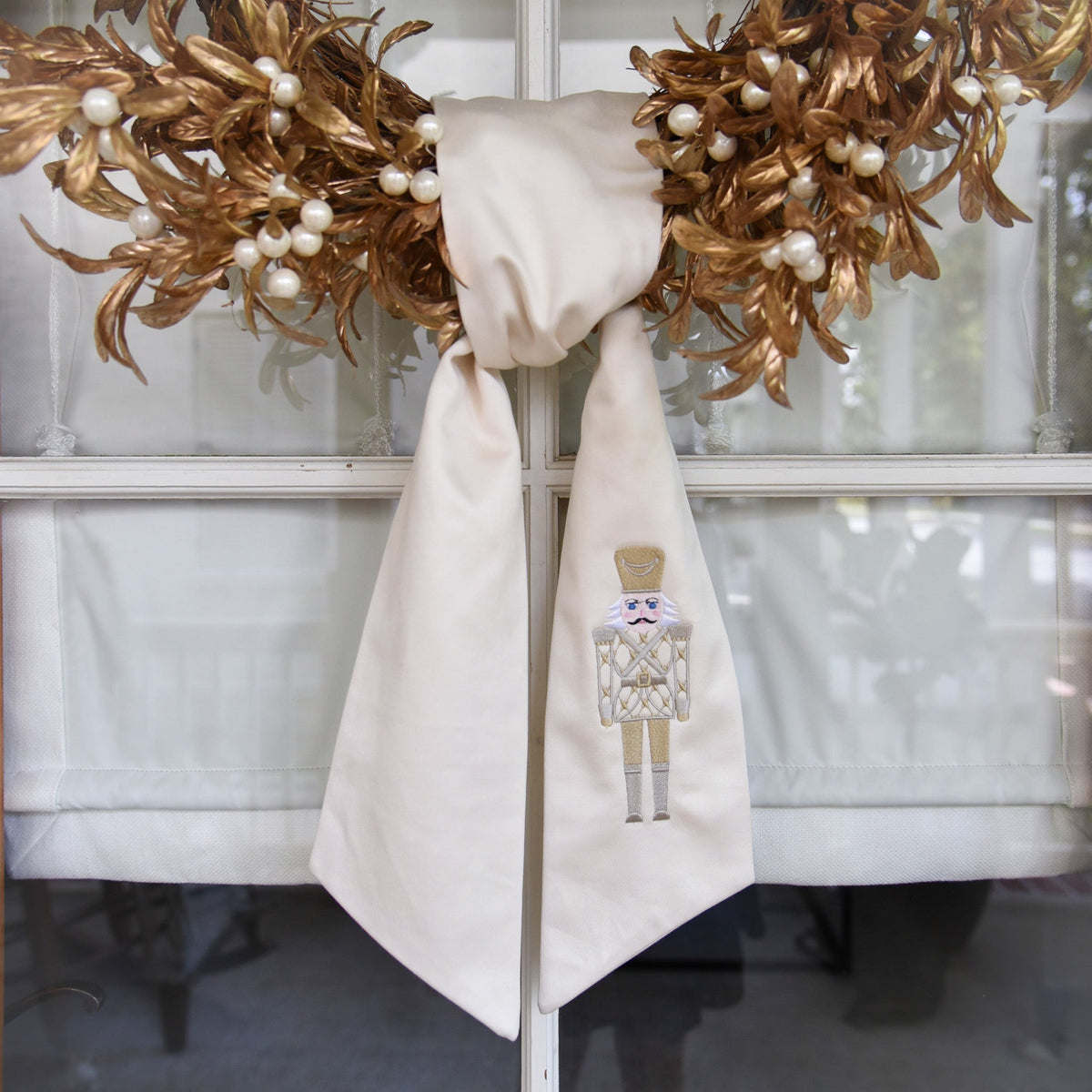 Nutcracker Wreath Sash