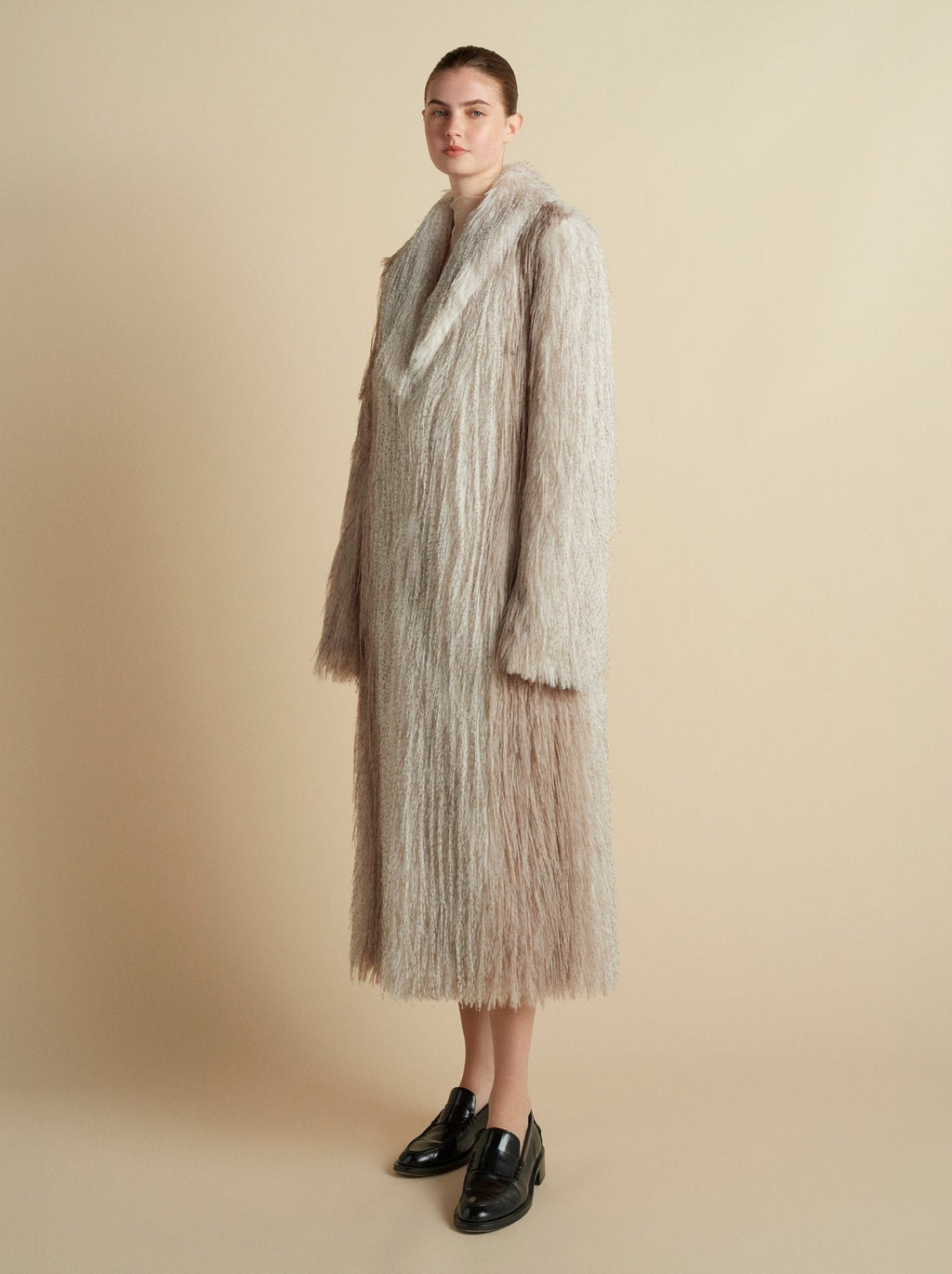 Faux Fur Coat - Marina Moscone