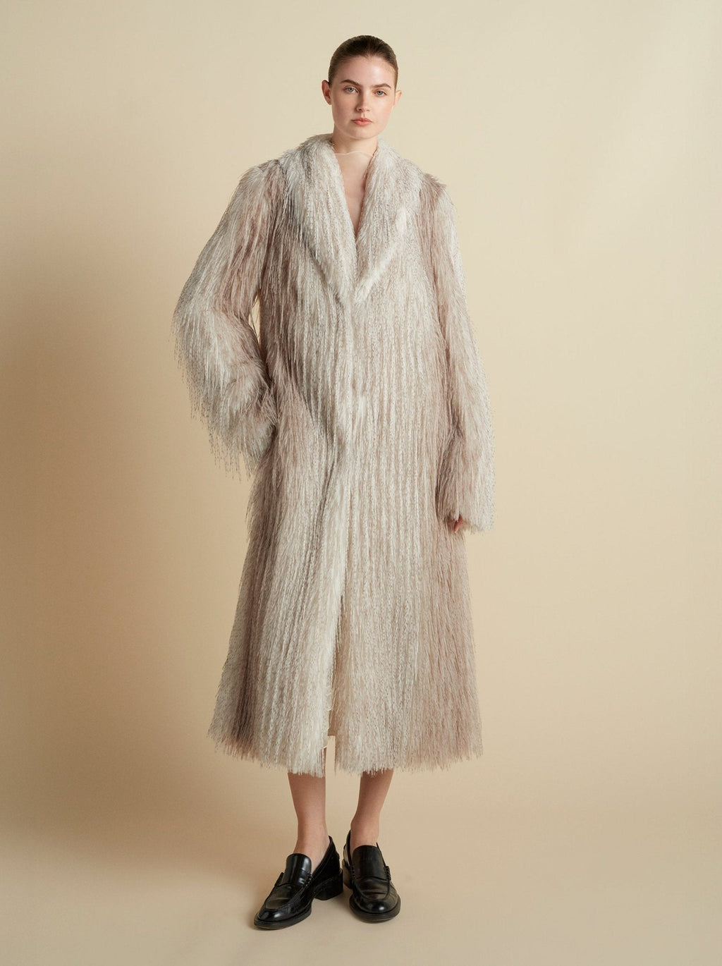 Faux Fur Coat - Marina Moscone