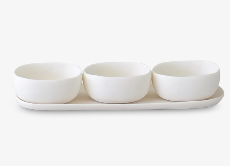 CUADRADO Serving Bowl Trio