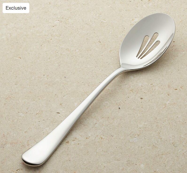 Caesna Mirror Slotted Serving Spoon