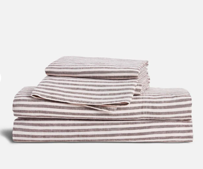 Washed European Linen Sheet Set