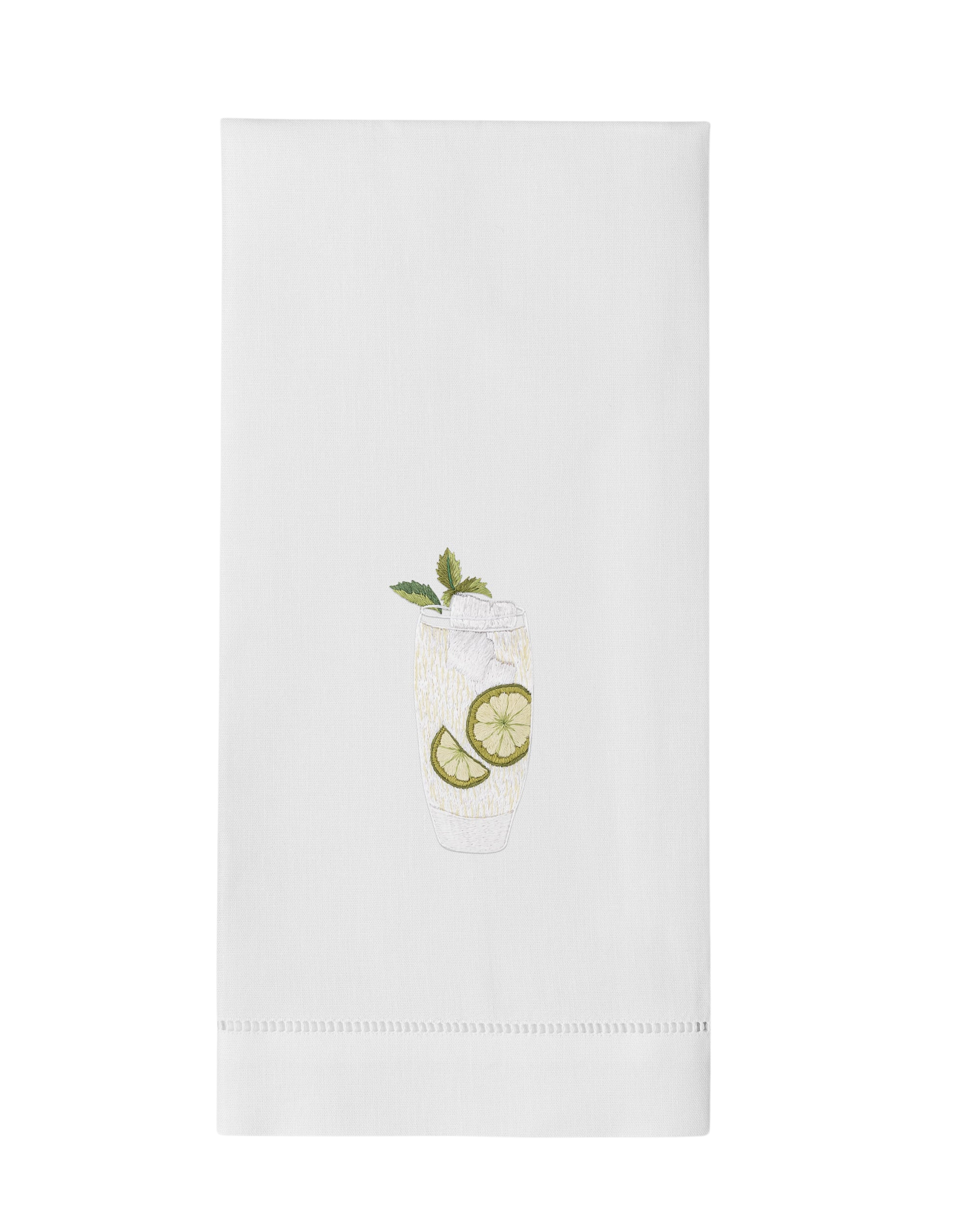 Mojito Cocktail Hand Towel