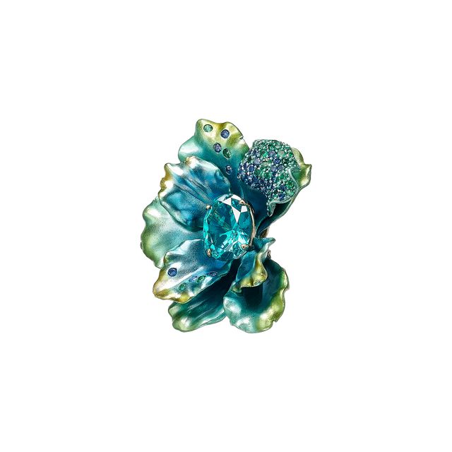Aurora Poppy Earrings