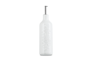 Olive Branch Collection Oil Cruet, 20 oz. in White