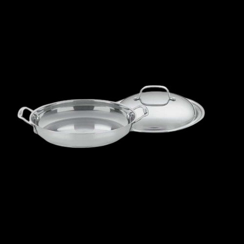 Chef's Classic® Stainless 12" Everyday Pan with Medium Dome Cover in Stainless Steel