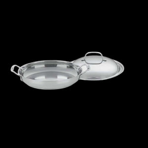 Chef's Classic® Stainless 12" Everyday Pan with Medium Dome Cover in Stainless Steel