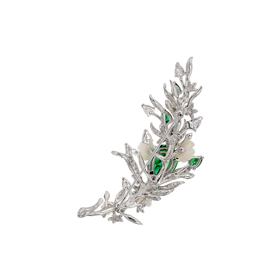 Posie Emerald Brooch