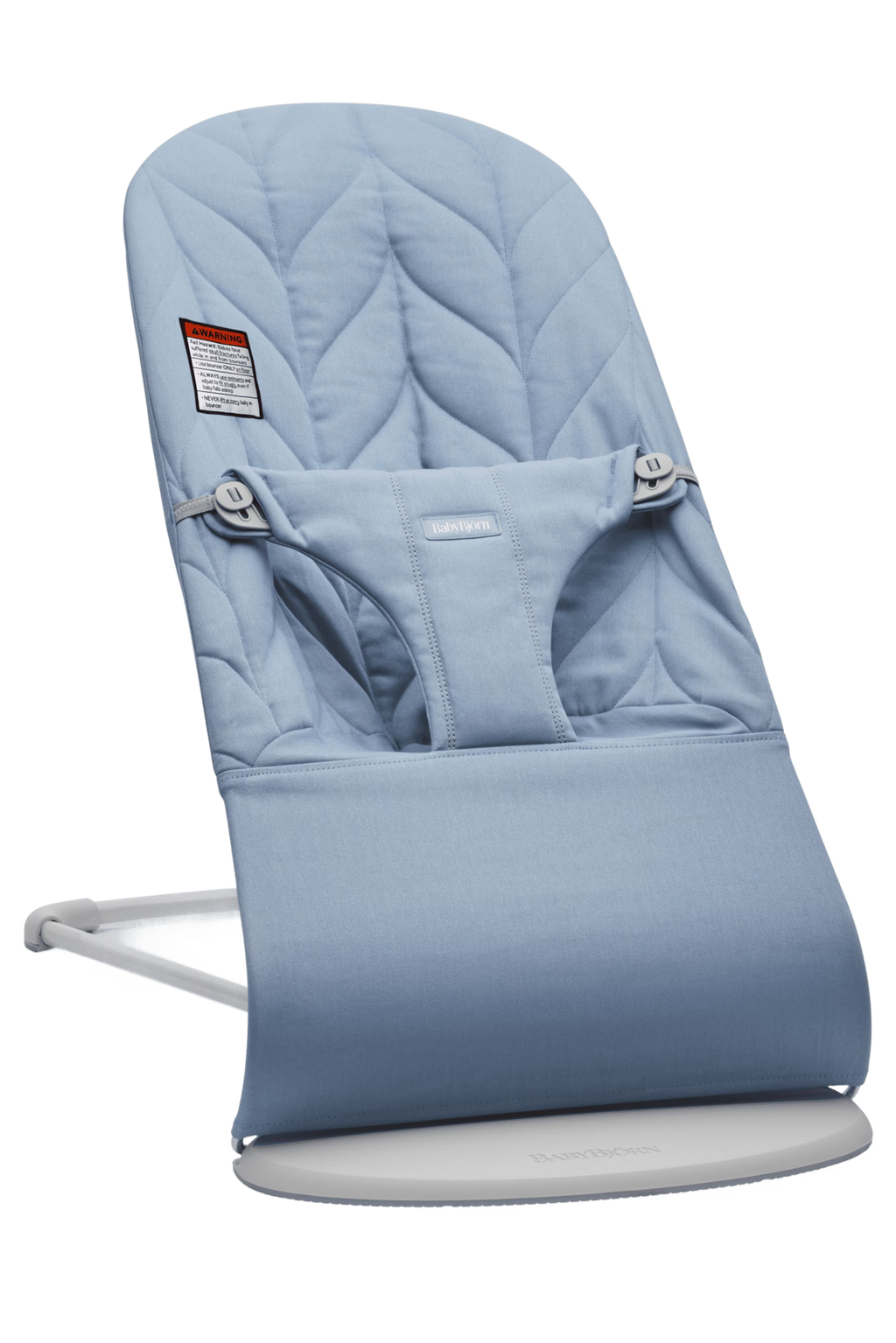 Bouncer Bliss Petal Quilt in Woven Blue