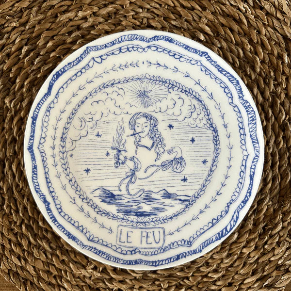 Element "Le Feu" Plate