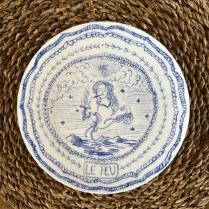 Element "Le Feu" Plate