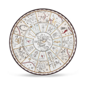 Fortunae Round Tray with Game of the Goose design