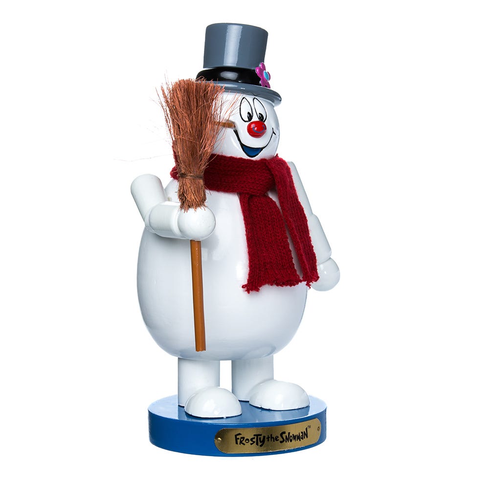 Wooden Frosty the Snowman Nutcracker