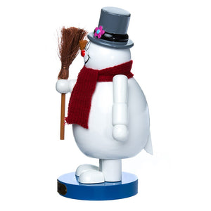 Wooden Frosty the Snowman Nutcracker