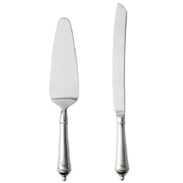 Bright Satin Cake Knife & Server Set