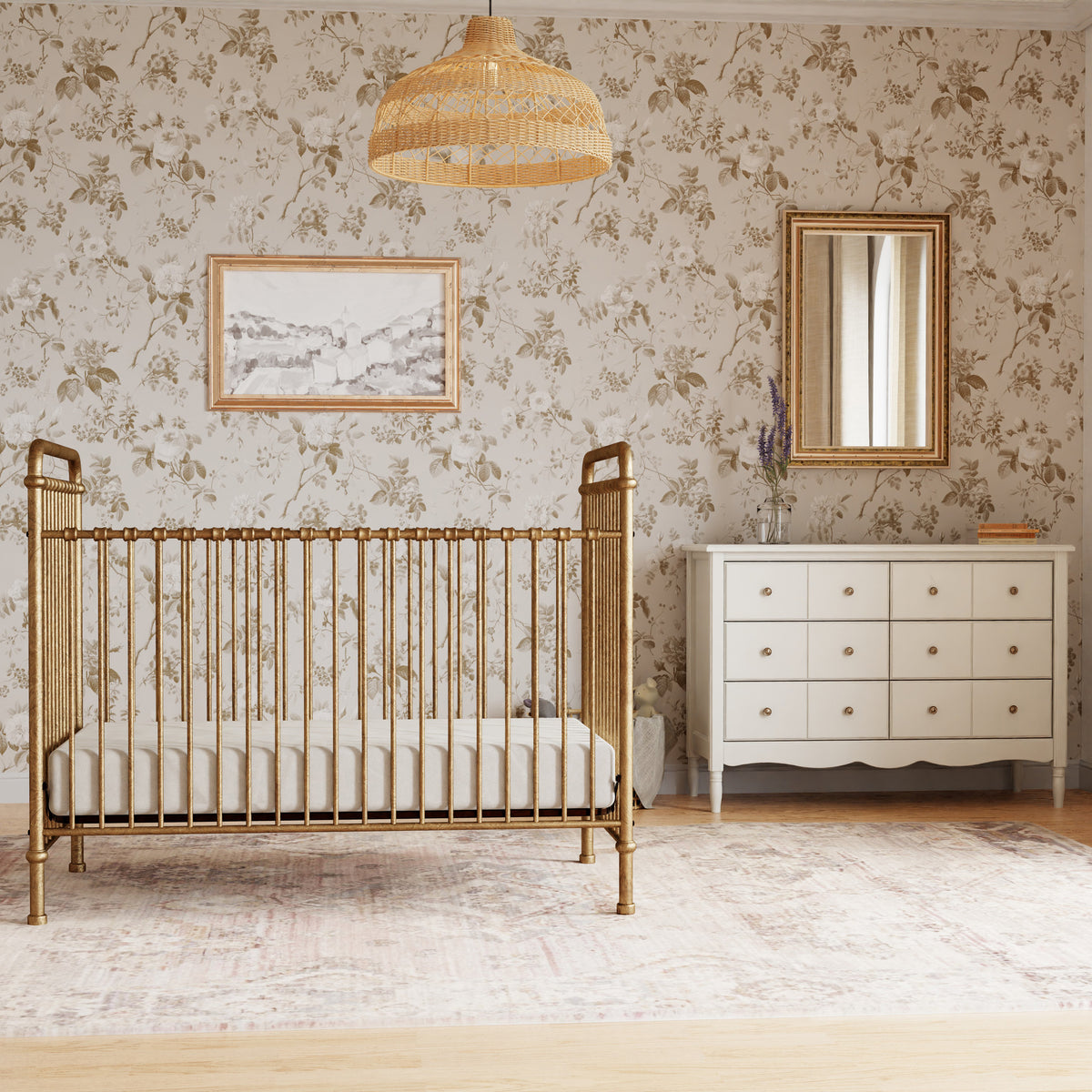 Liberty 6-Drawer Assembled Dresser in Warm White