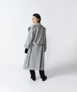 Gabriella Cashmere Coat in Mint