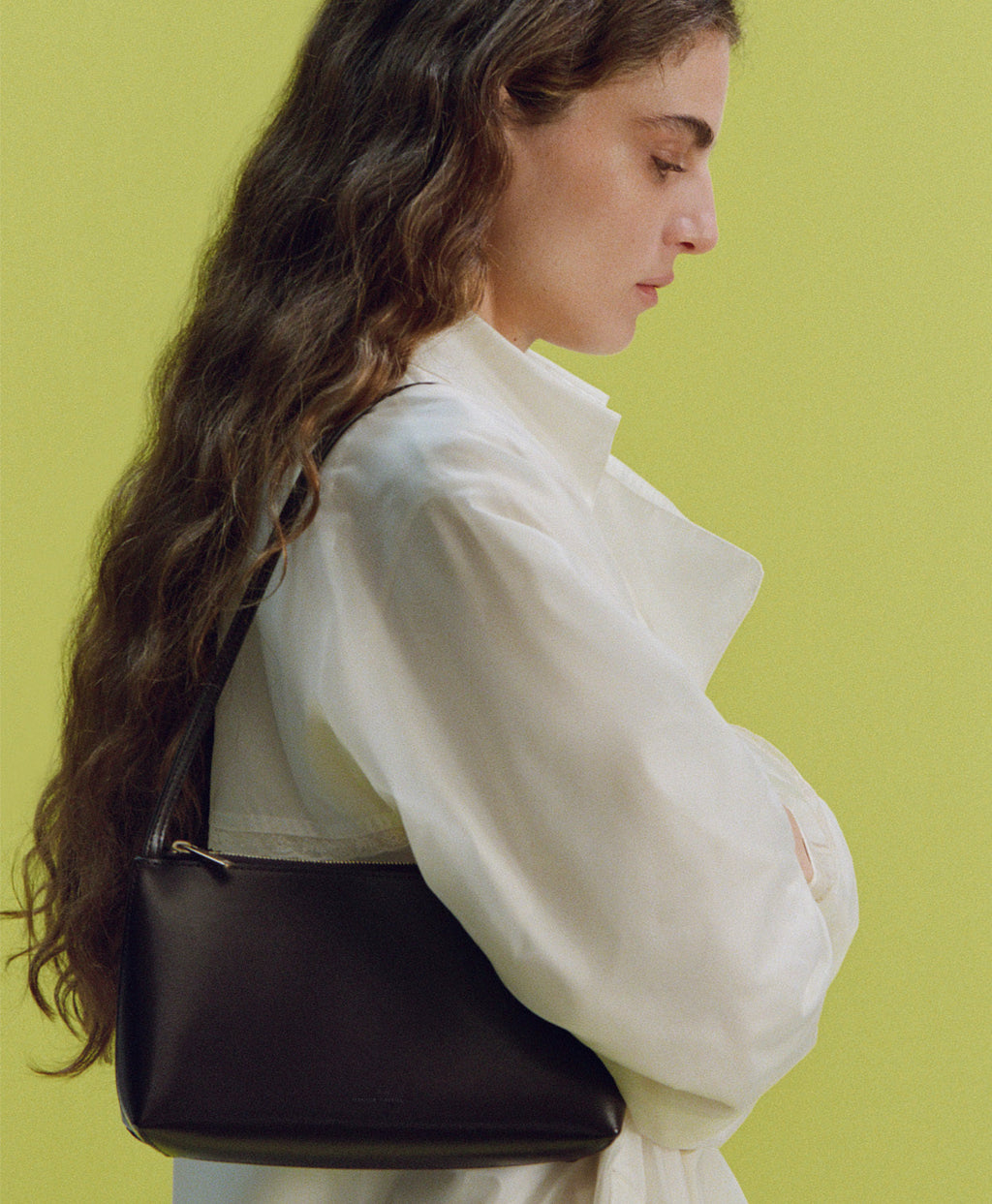 Gaia Shoulder Bag - Black/Flamma