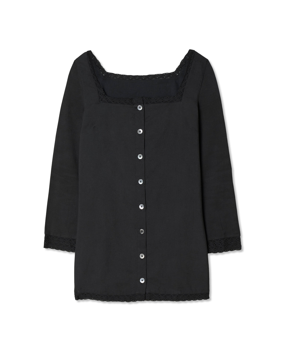 kinderbrook garden dress in black