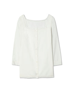kinderbrook garden dress in white
