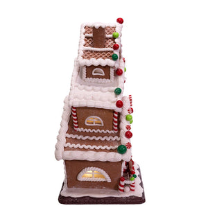 Gingerbread Cookie 3-Layered LED House