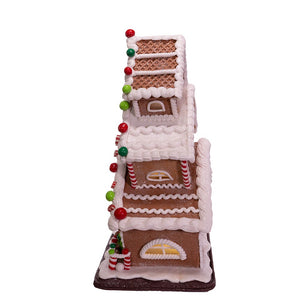 Gingerbread Cookie 3-Layered LED House
