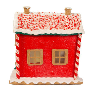 Gingerbread LED House with Music Box