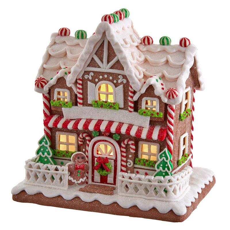 Light Up Two Floor Gingerbread House