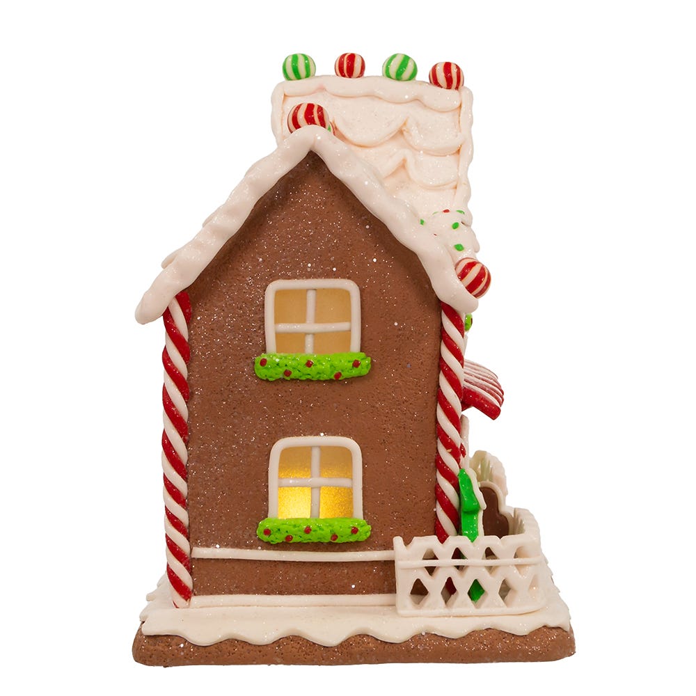 Light Up Two Floor Gingerbread House