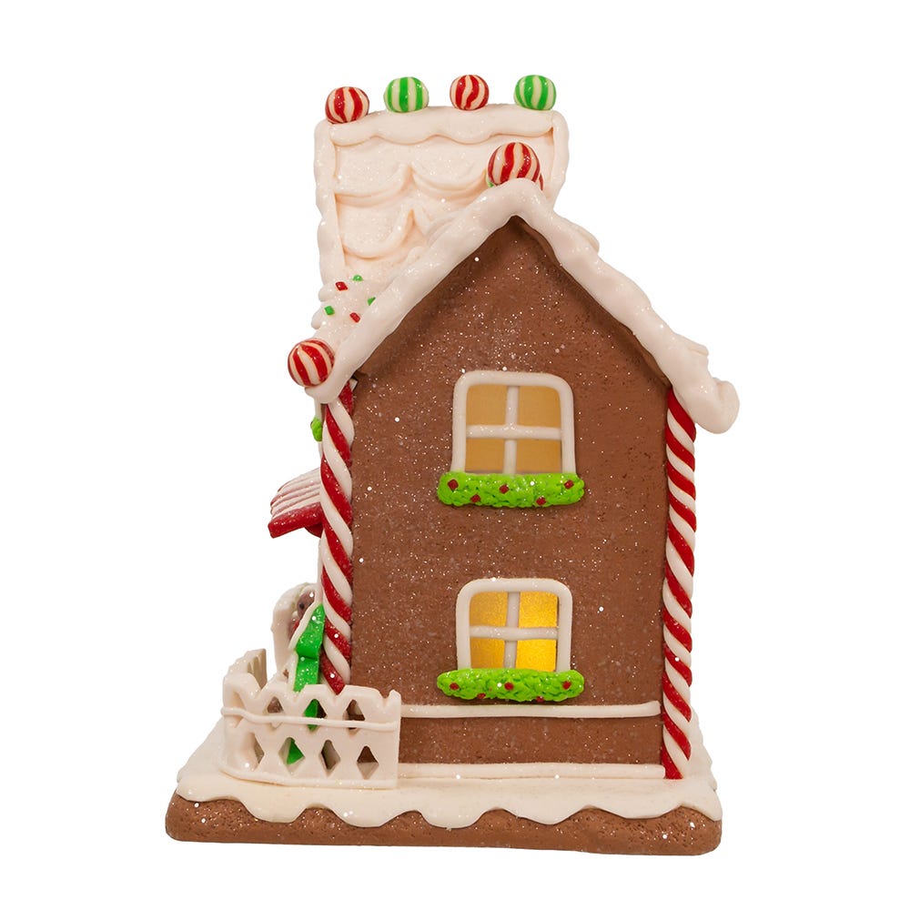Light Up Two Floor Gingerbread House