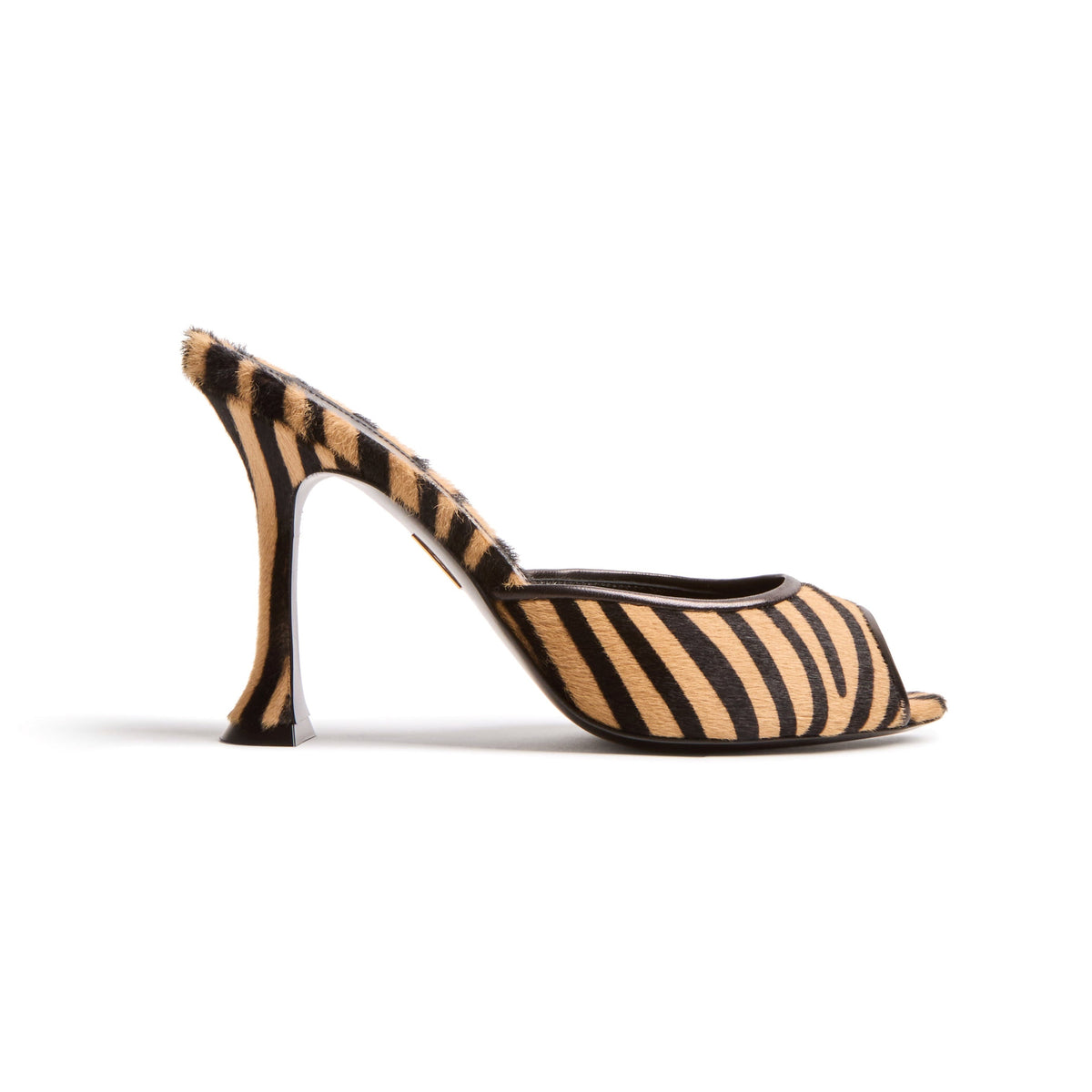 Giada Mule in Tiger Calf