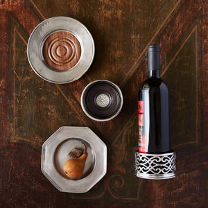 Bottle Coaster with Wood Insert