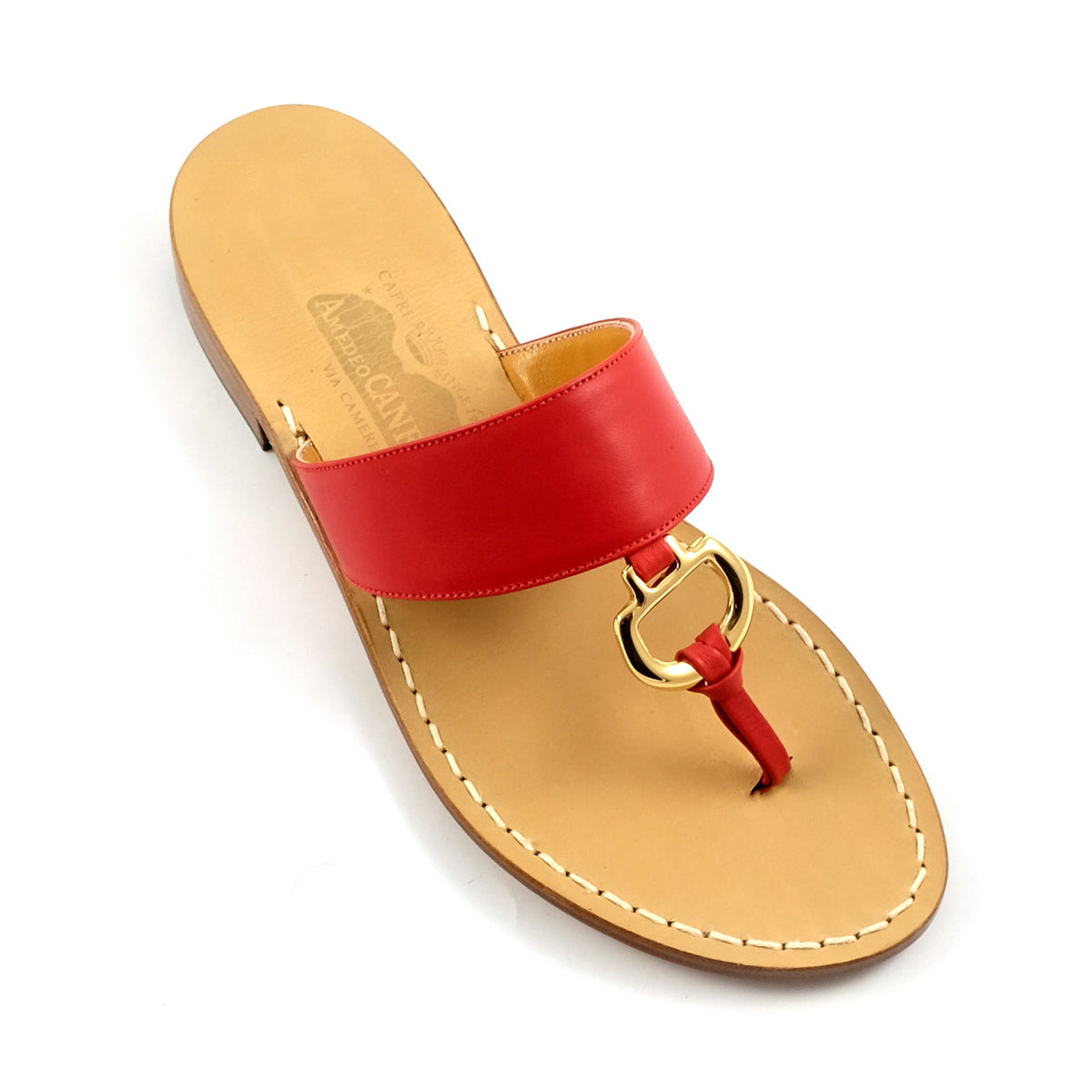 Gisele Leather Thong Sandal