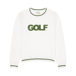 Golf Sweatshirt in Ivory