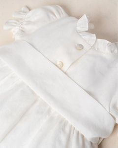 Girls Dress Off White - model Grace