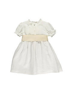 Girls Dress Off White - model Grace