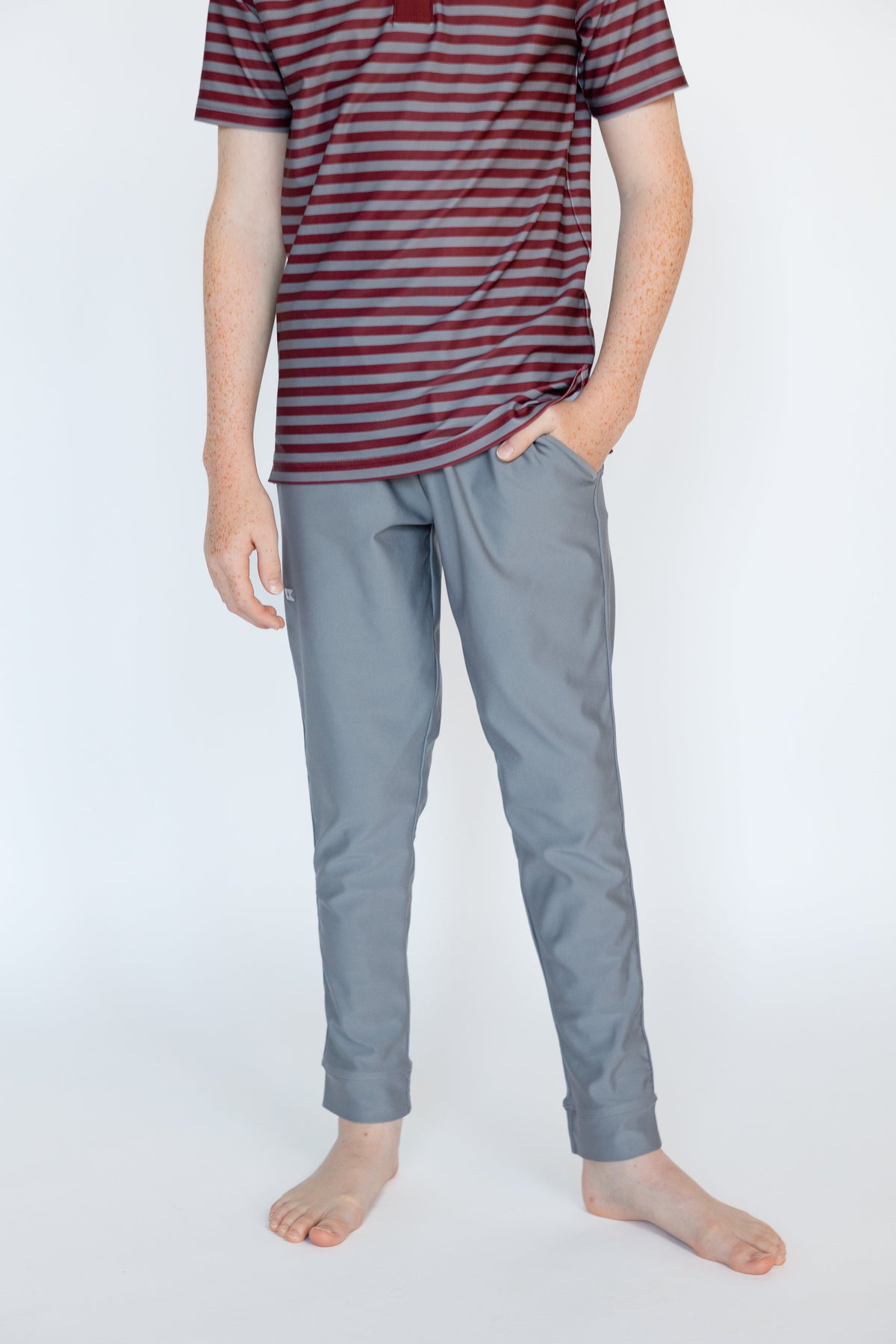 Warm-Up Joggers in Gray