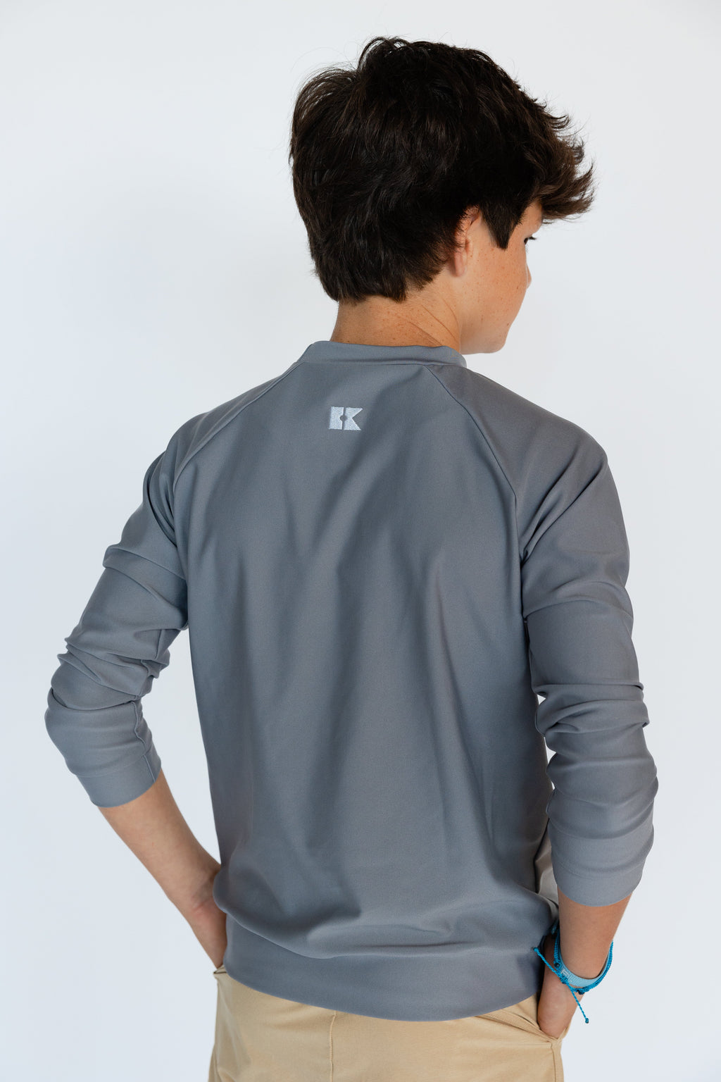 Pullover in Gray