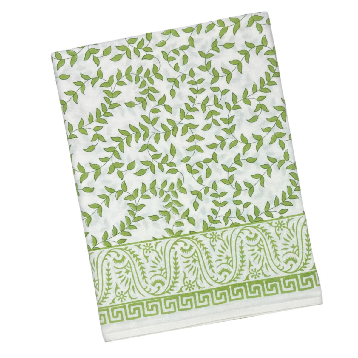 Green Leaves Tablecloth