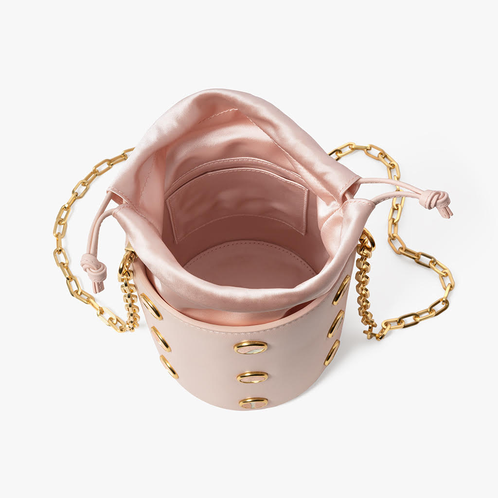Greenwich Bucket Bag in Pink
