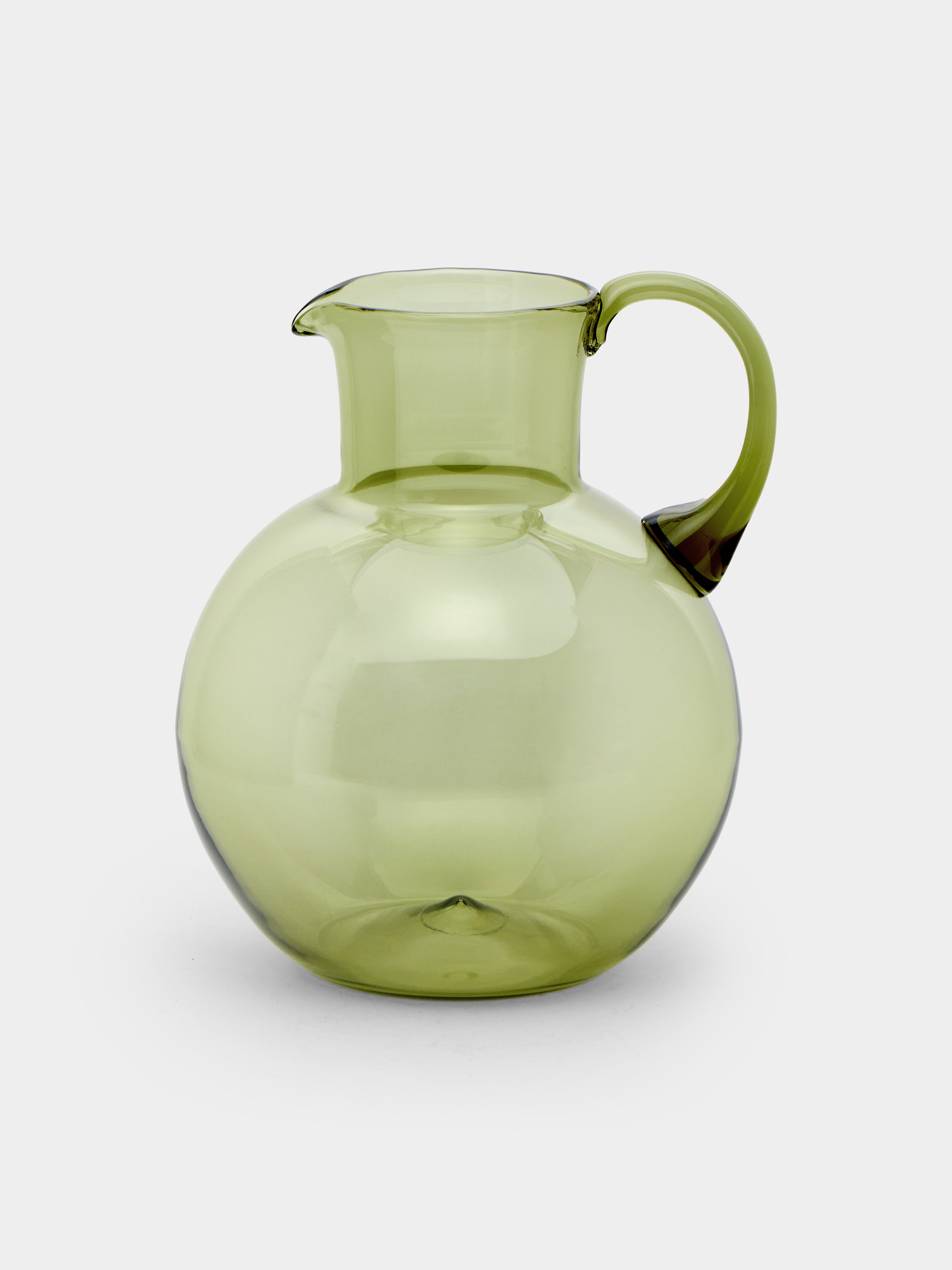Bollenglass Hand-Blown Glass Jug