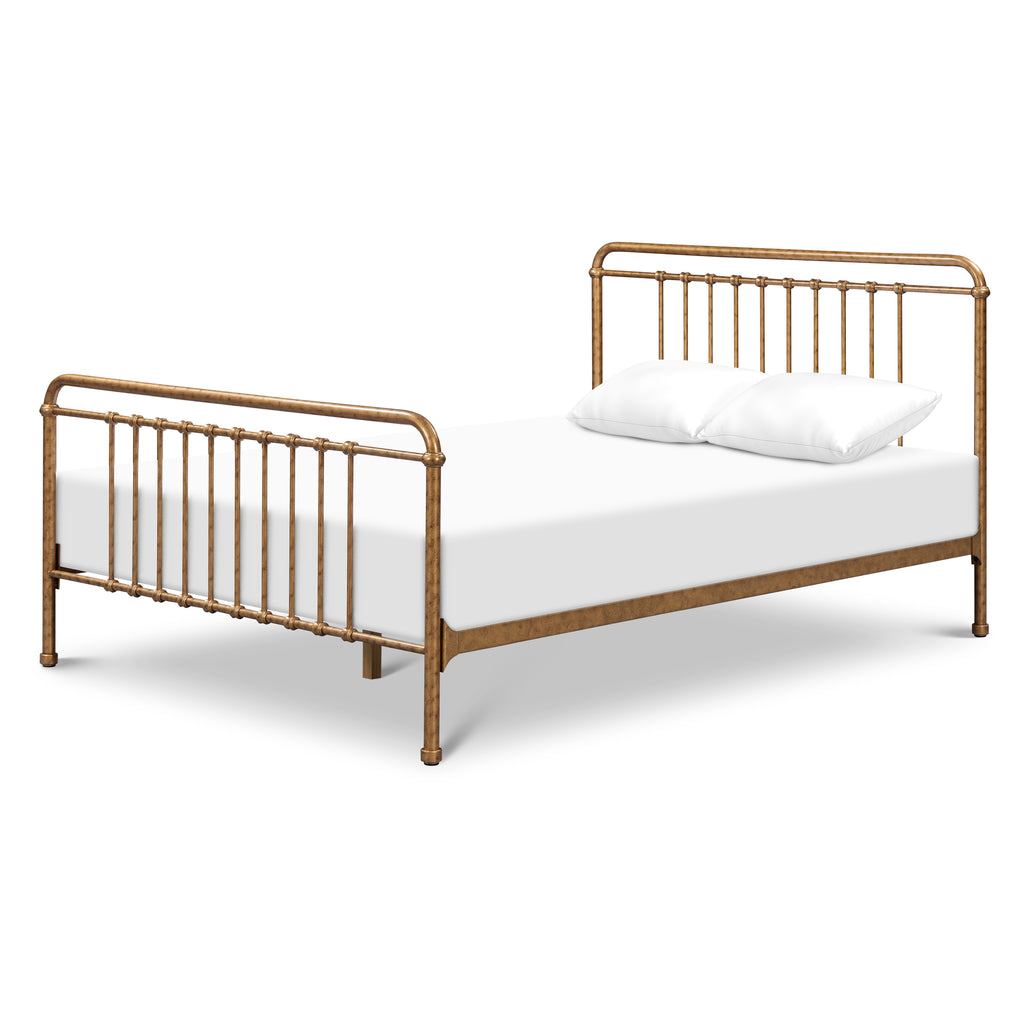 Winston Full Bed in Vintage Gold