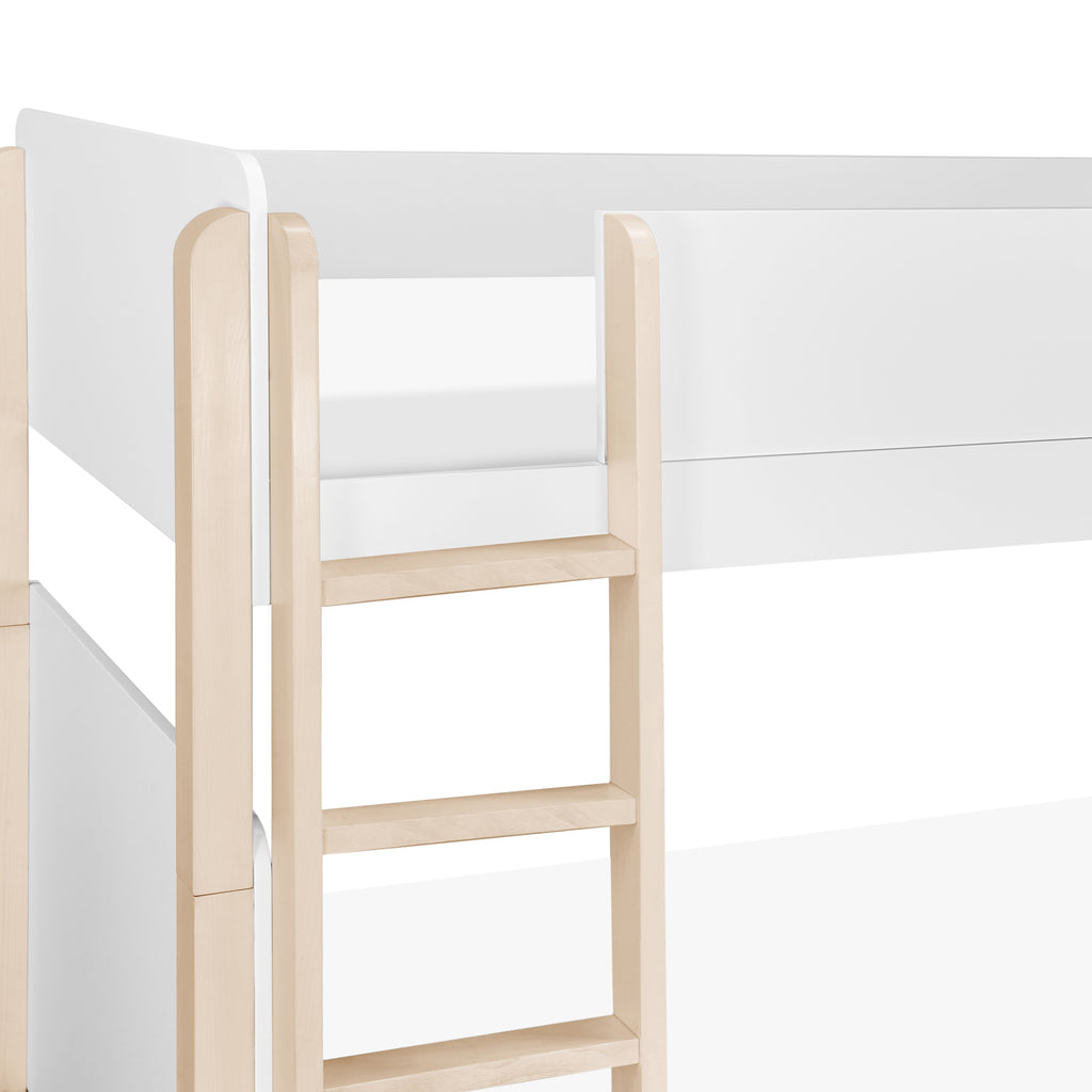 TipToe Bunk Bed in White & Washed Natural