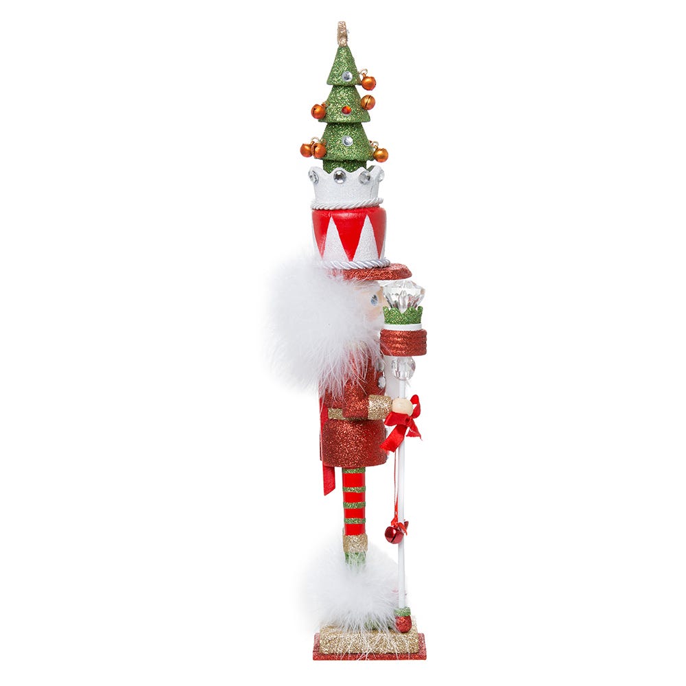 Hollywood Red and Green Tree Hat Nutcracker