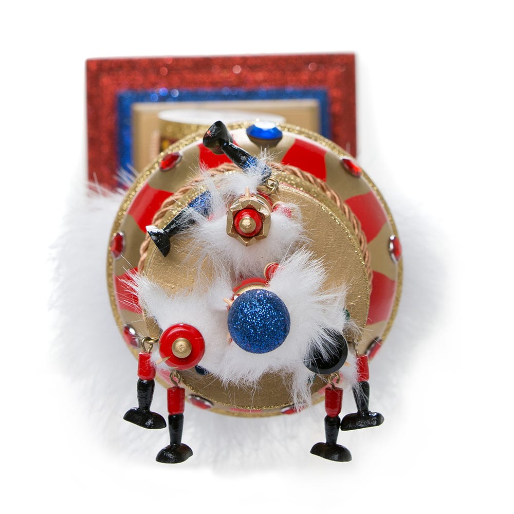 Hollywood Music Box Hat Nutcracker