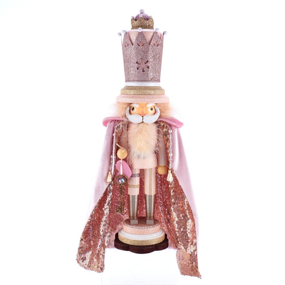 Hollywood Pink King Nutcracker