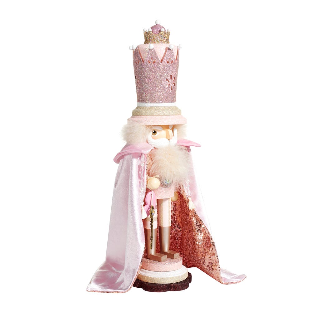 Hollywood Pink King Nutcracker