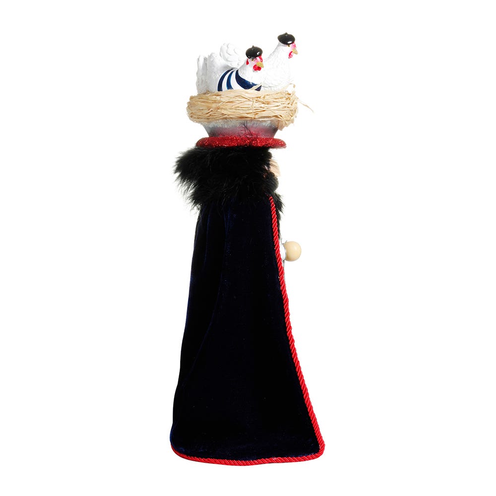 Hollywood Three French Hens Nutcracker