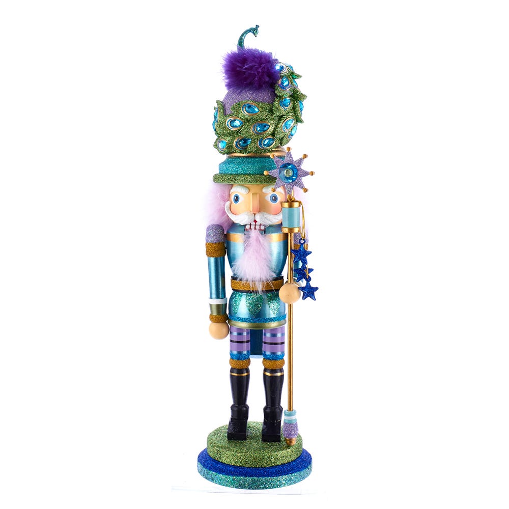 Hollywood Peacock Hat Nutcracker
