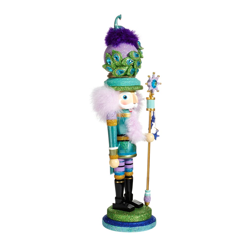 Hollywood Peacock Hat Nutcracker